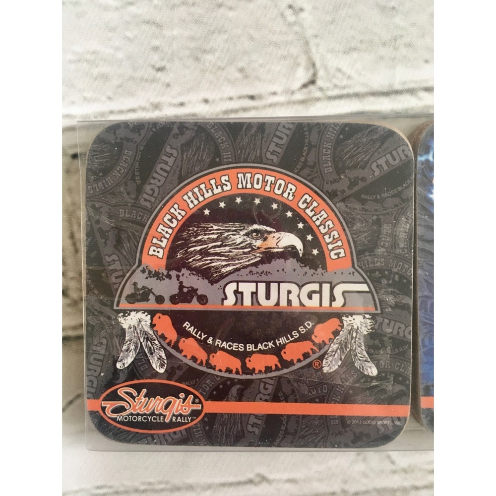 Collectors Sturgis Rally Coaster Set - Picture 4 of 9